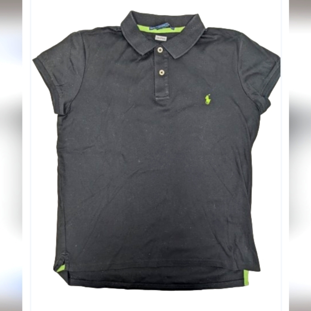 Polo Ralph Lauren women's black polo size L